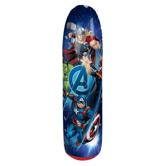 MARVEL AVENGERS 36” BOP BAG (HULK, THOR, IRON MAN, CAPTAIN AMERICA) KIDS 4+ NEW - Picture 1 of 4
